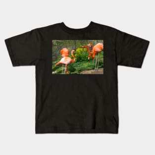 Flamingo Fight Kids T-Shirt